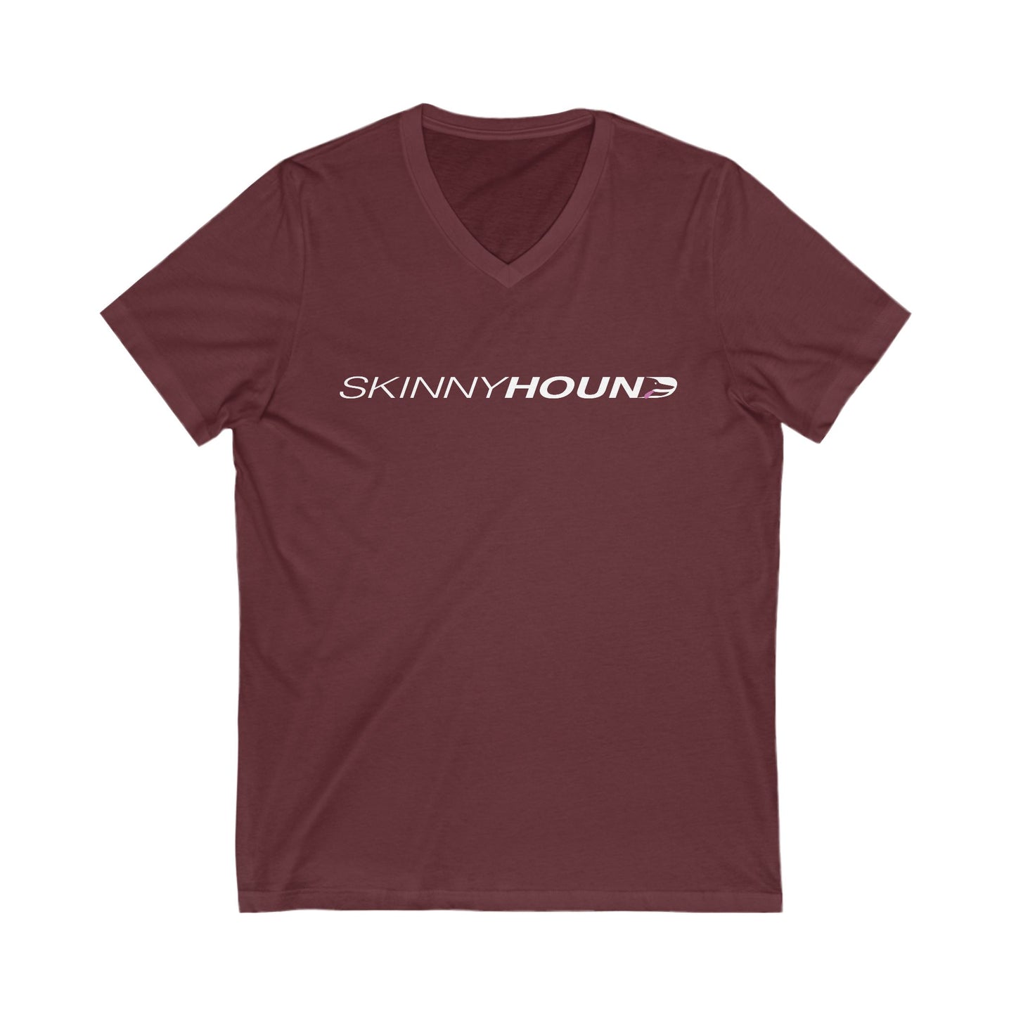 Skinny Hound Women's V-neck T-shirt.