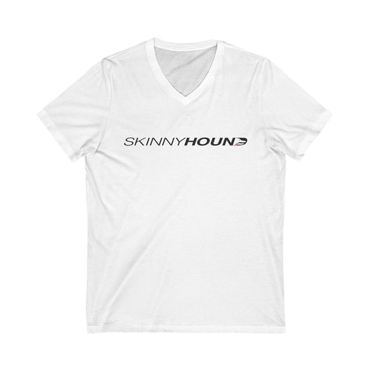 Skinny Hound Women's V-neck T-shirt.