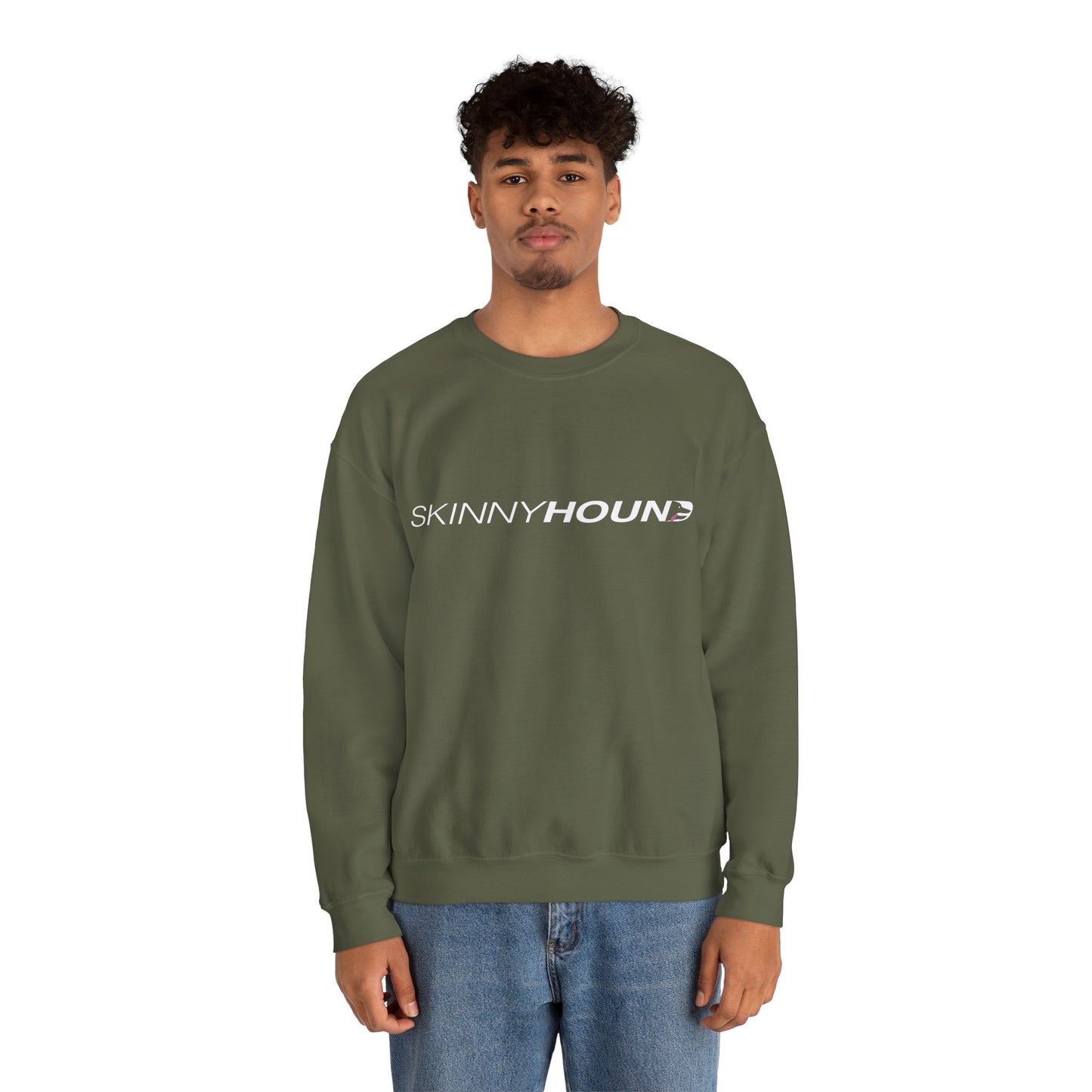 Skinny Hound Men's Cozy Crewneck Sweatshirt.