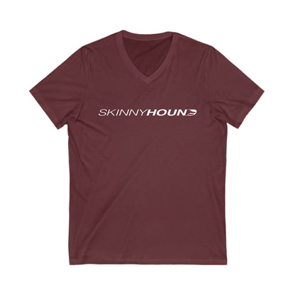 Skinny Hound Women's V-neck T-shirt.
