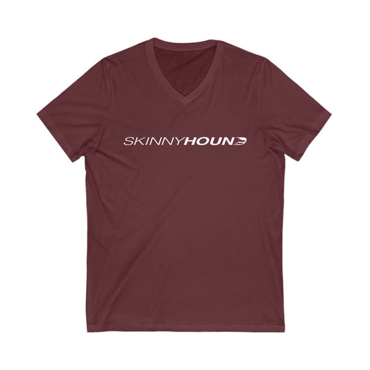 Skinny Hound Women's V-neck T-shirt.