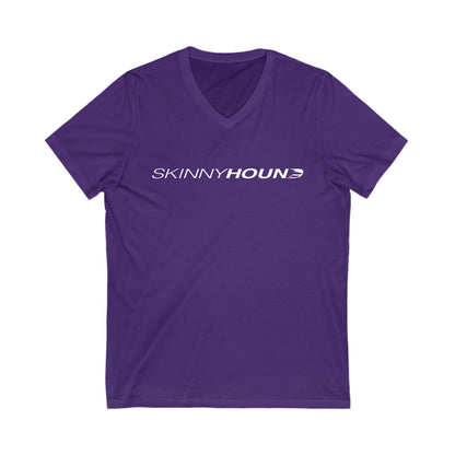 Skinny Hound Women's V-neck T-shirt.