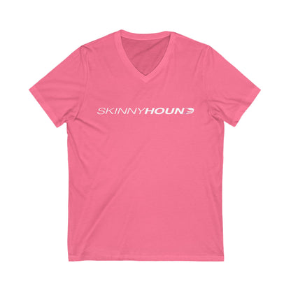 Skinny Hound Women's V-neck T-shirt.