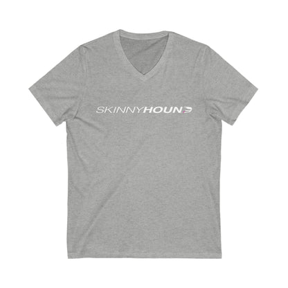 Skinny Hound Women's V-neck T-shirt.