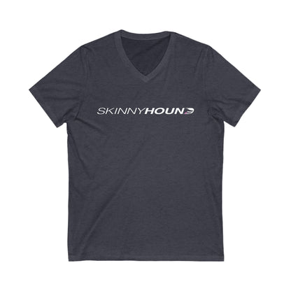 Skinny Hound Women's V-neck T-shirt.